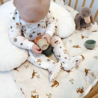 Exclusive 3-Piece Crib Bedding - Kangaroo CHU Sainte-Justine Foundation