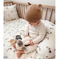 3-Piece Crib Bedding Set - Lambs (Laura Lémerveil Exclusive)