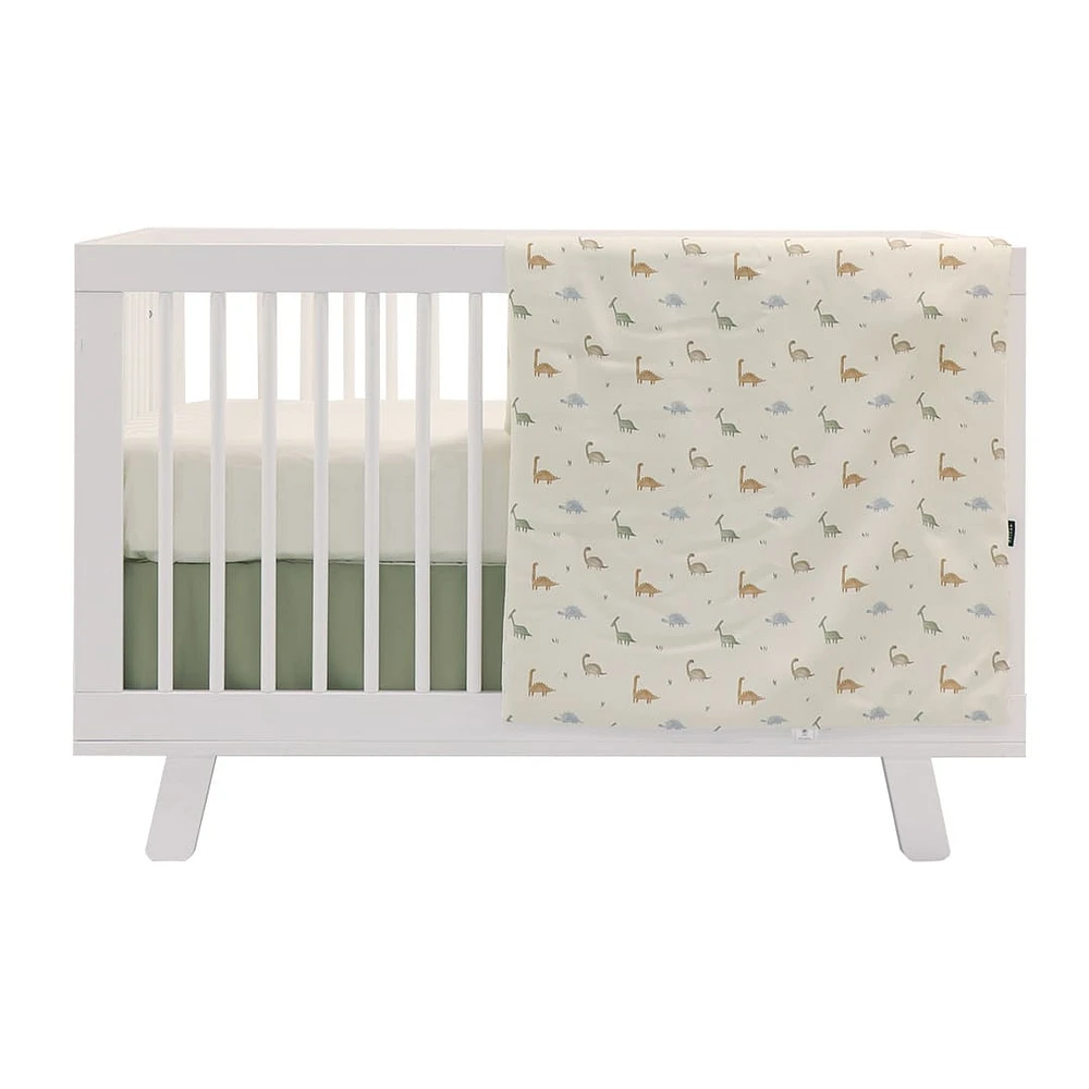 3-Piece Crib Bedding Set - Dinosaurs