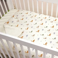 3-Piece Crib Bedding Set - Dinosaurs
