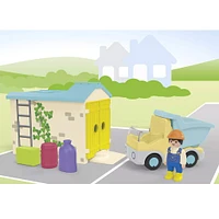 Contruction Truck With Garage