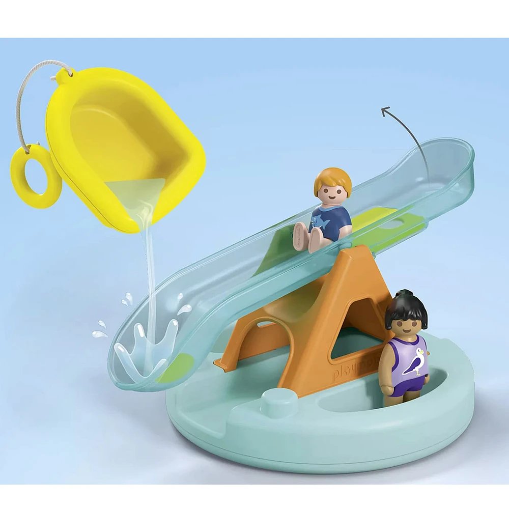 Îlot Avec Toboggan Aquatique
