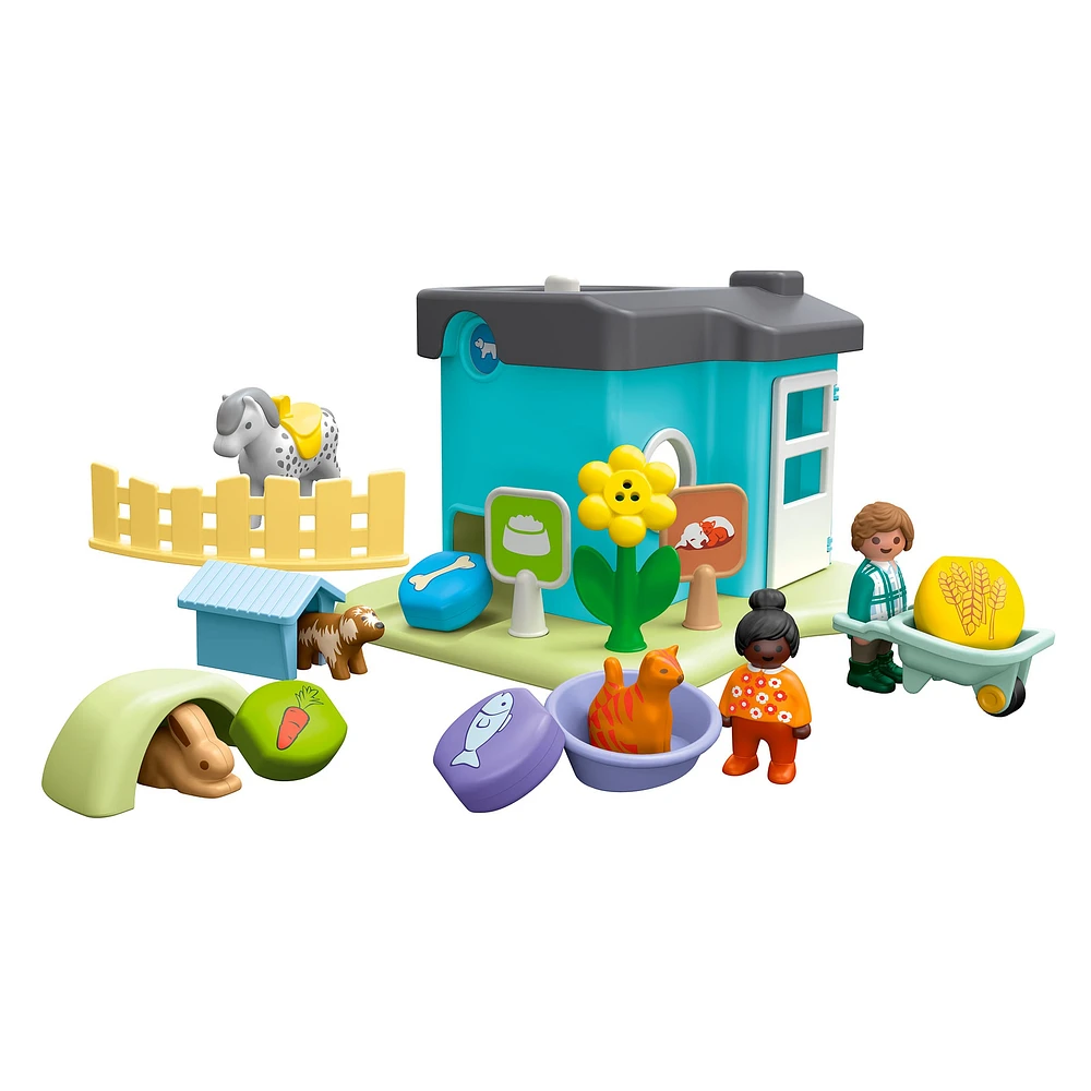 Playmobil Junior Maison des Animaux