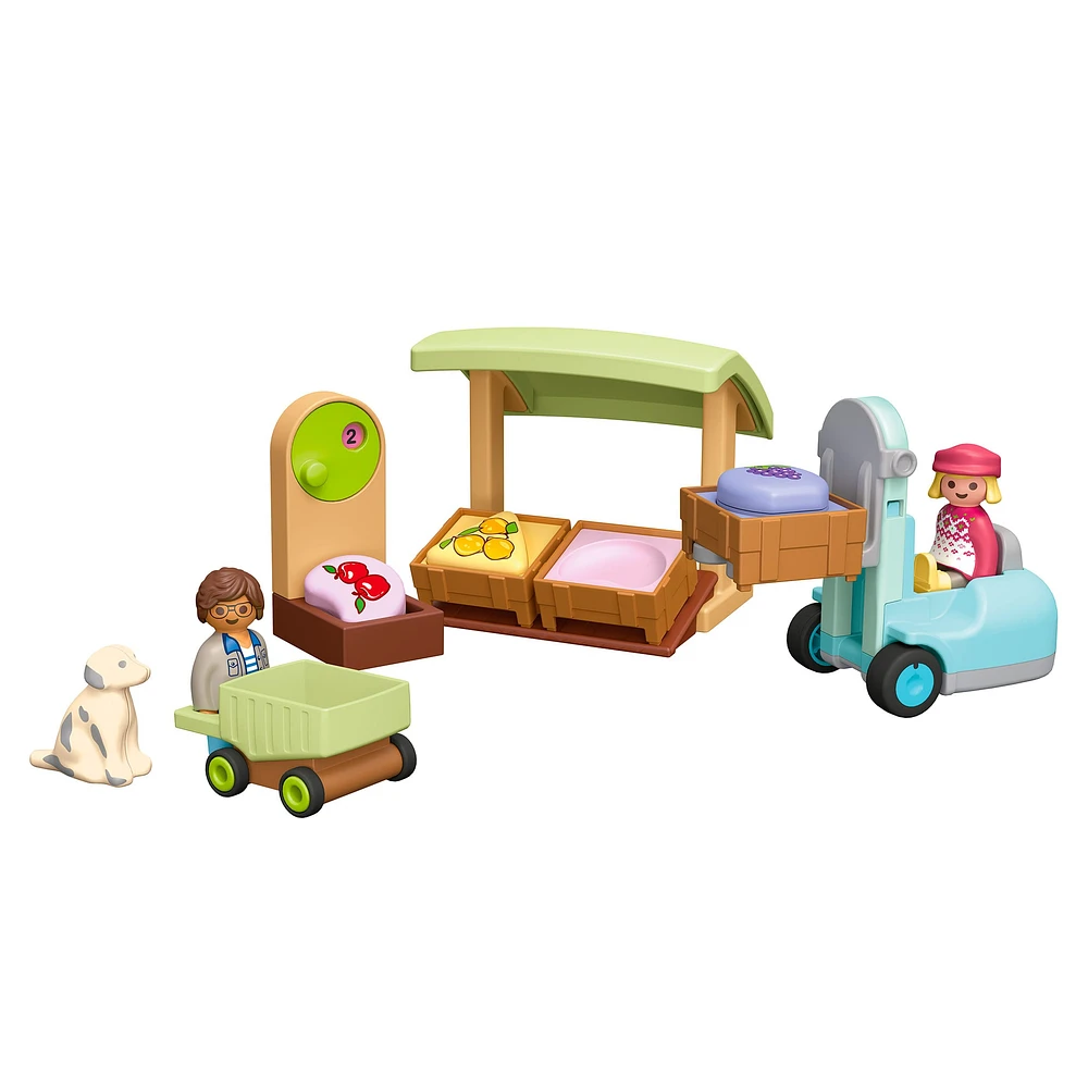 Playmobil Junior Marché Fruits et Légumes Bio