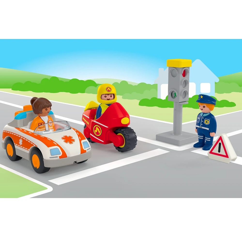 Playmobil Junior Héros Du Quotidien