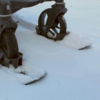 Skis pour Poussette roues