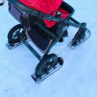 Skis pour Poussette roues