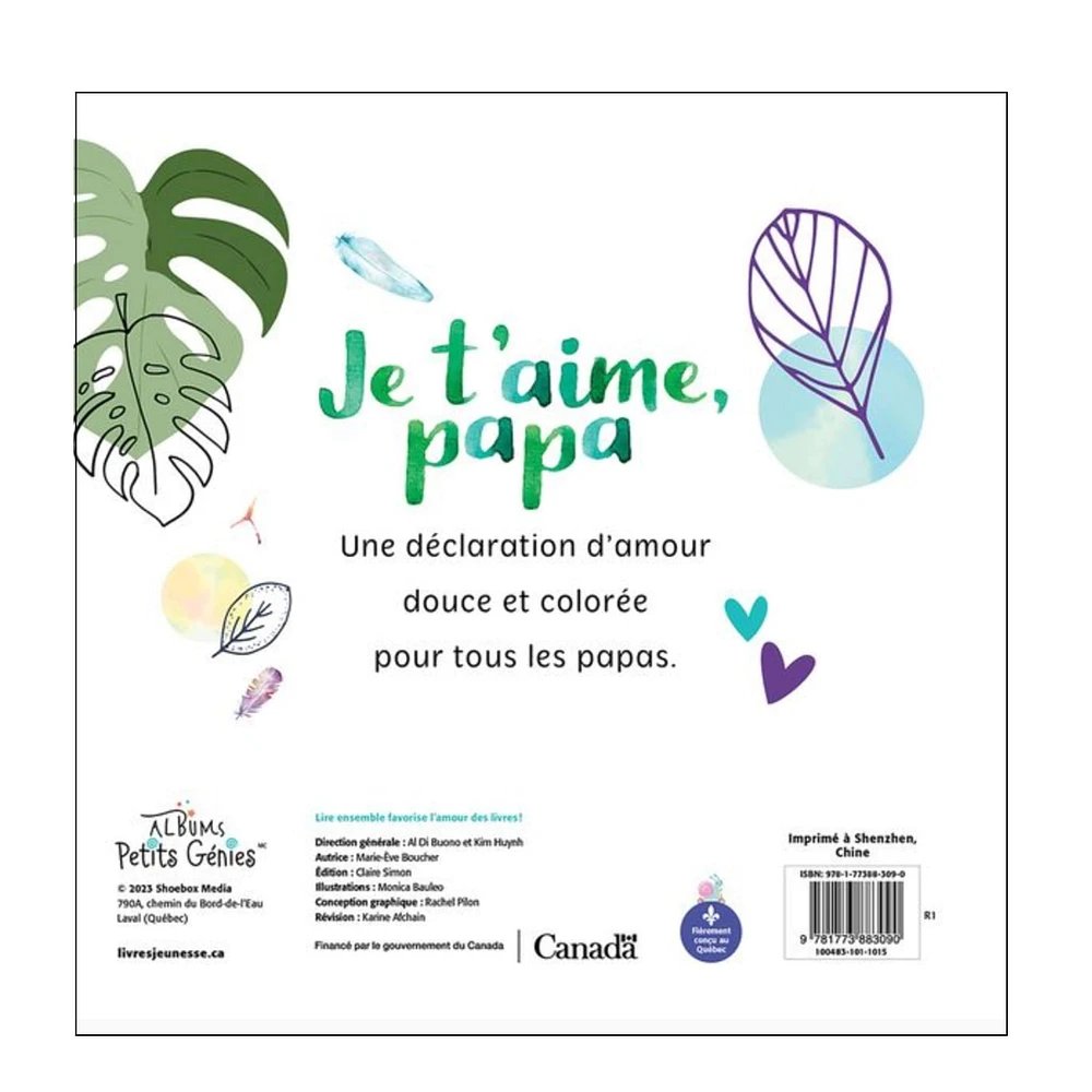 Je T'aime, Papa
