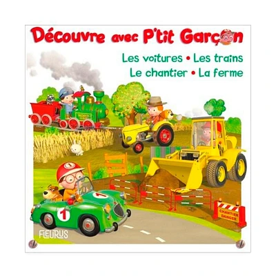 Découvre avec P'tit garçon - Les Voitures