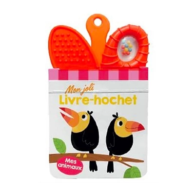 Mon joli livre-hochet - Mes animaux