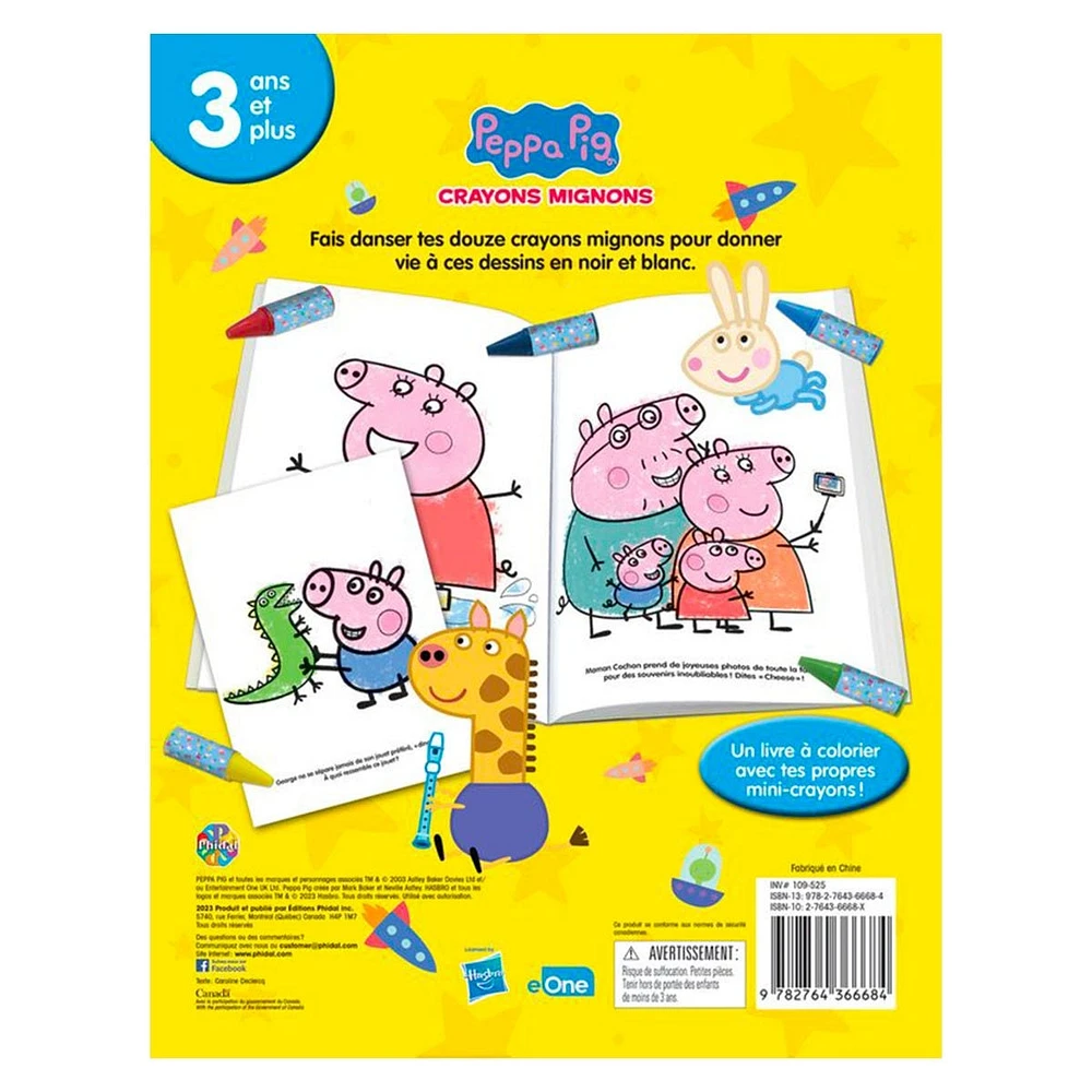 Crayons Mignons Peppa Pig