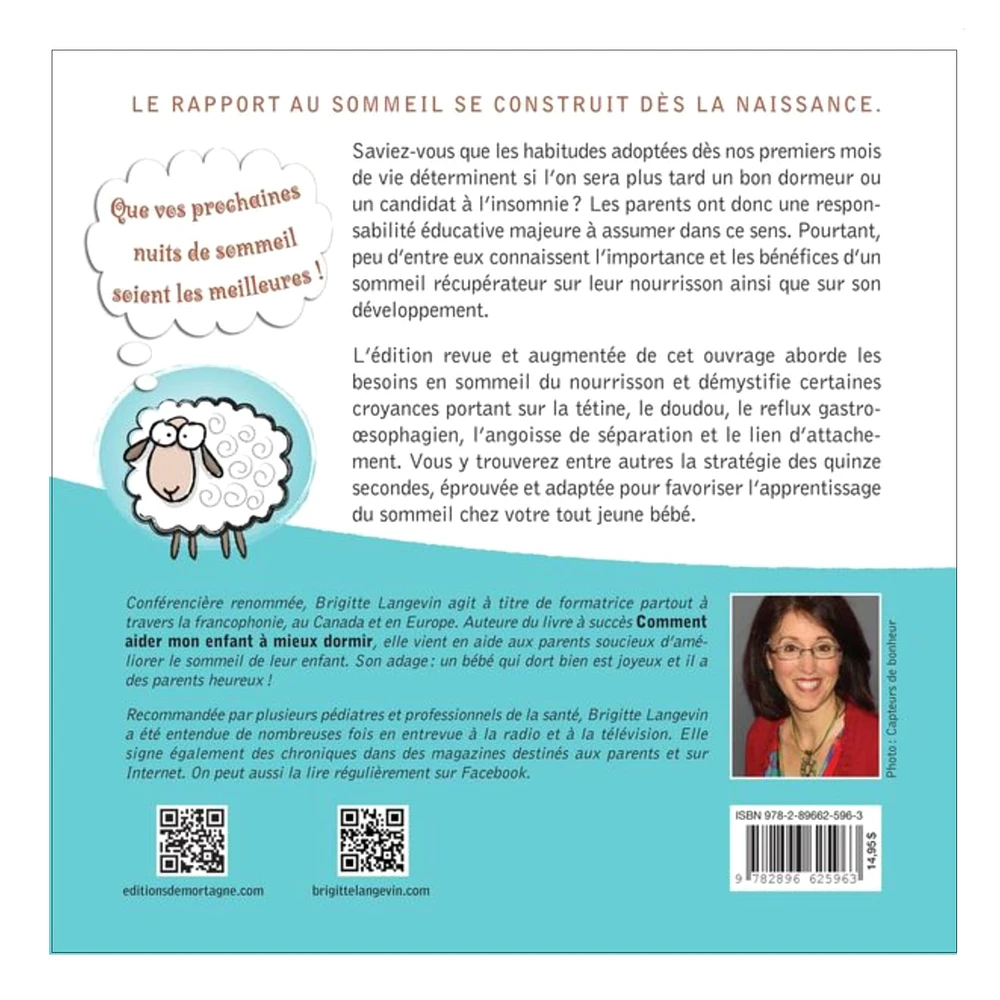 Le Sommeil du Nourisson - 2e Édition - Brigitte Langevin