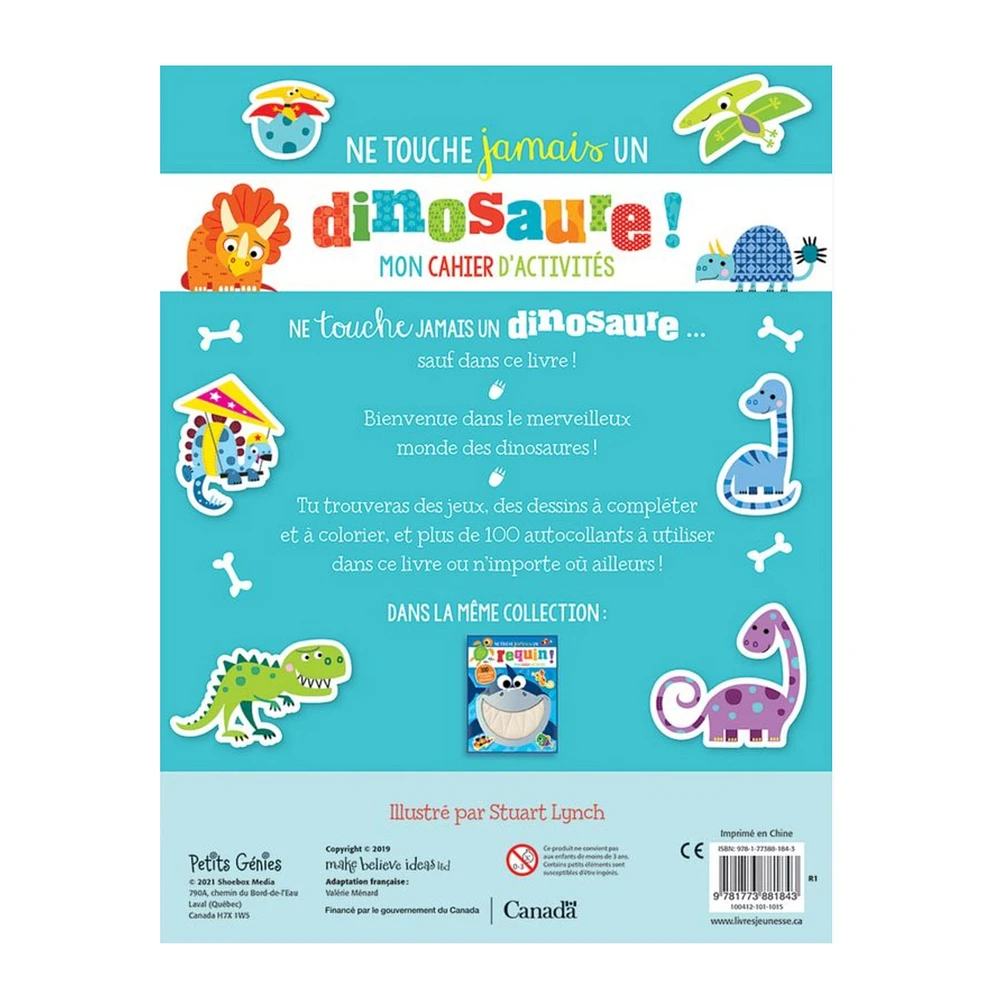 Ne Touche Jamais Un Dinosaure!