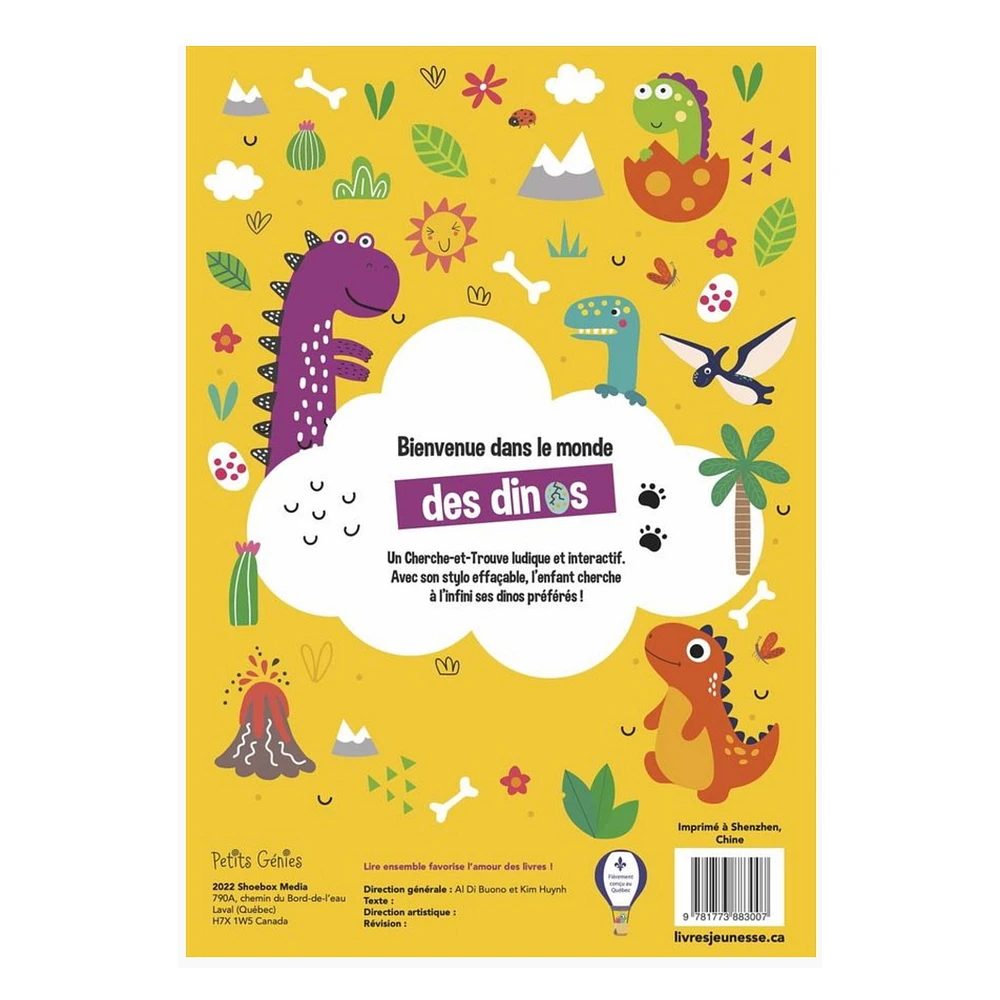 Cherche Et Trouve Les Dinos