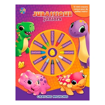 Jurassique juniors - Crayons mignons