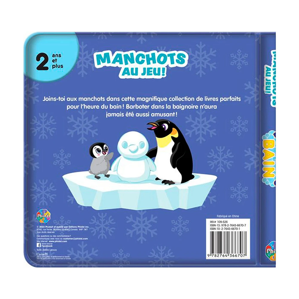 Manchot Au Jeu L'Heure Du Bain