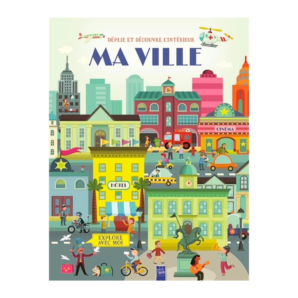 La ville - Déplie et découvre l'intérieur