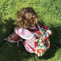 Sac à Dos Mini Messager - Les Hibiscus
