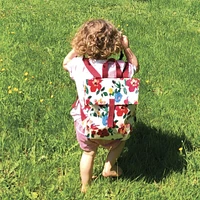 Sac à Dos Mini Messager - Les Hibiscus