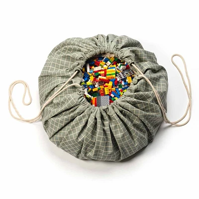 Tapis Play N go Rangement - Vert
