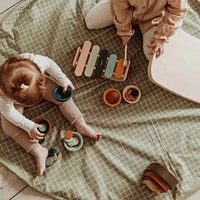 Tapis Play N go Rangement - Vert