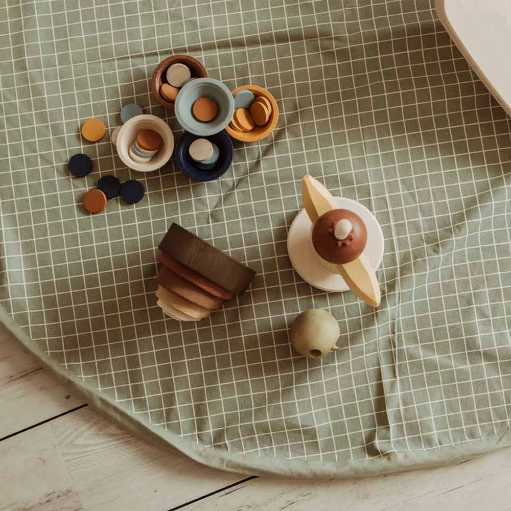 Tapis Play N go Rangement - Vert