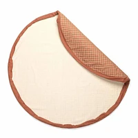 Organic Grid Brown Storage Bag