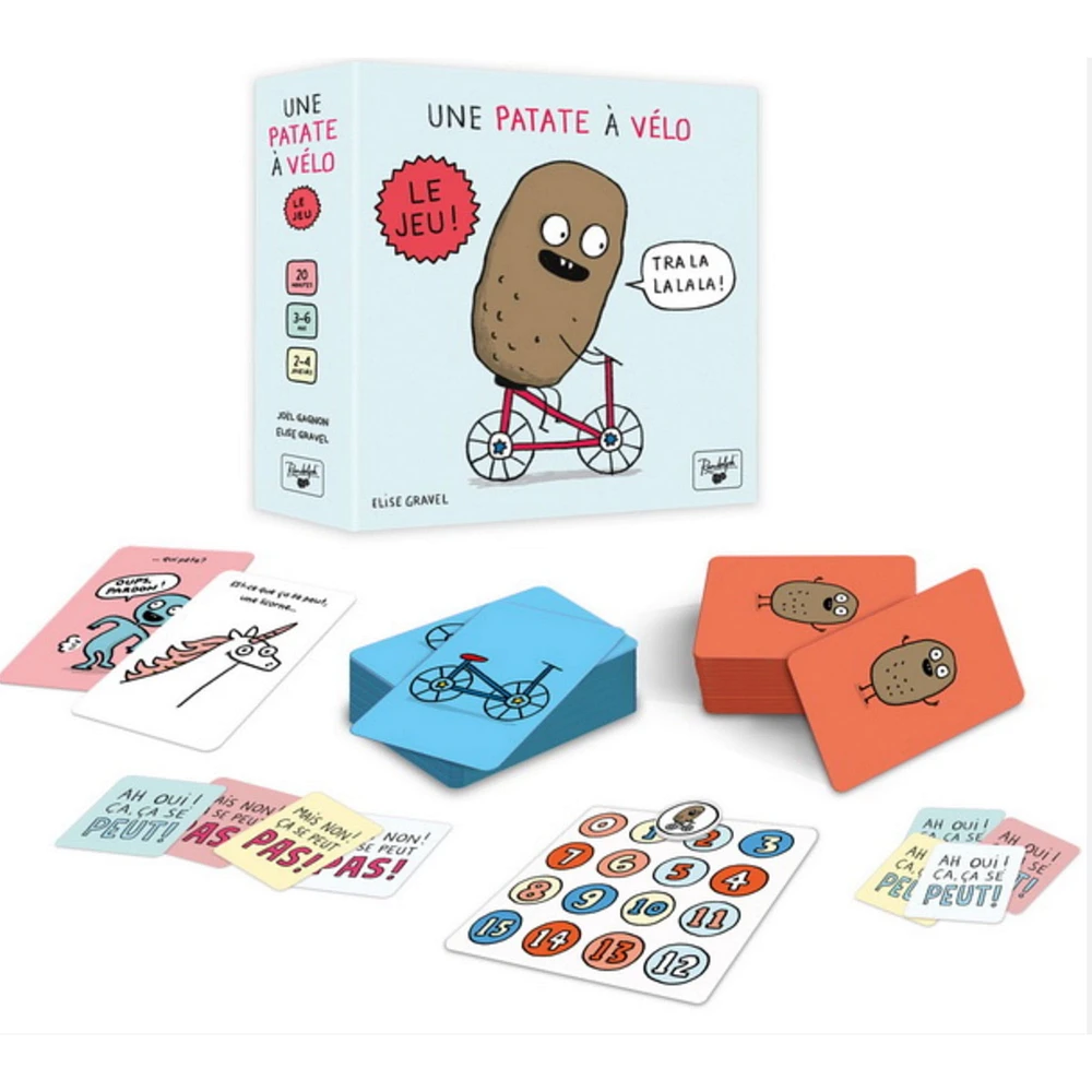 Une Patate à Vélo - Le Jeu Board Game 