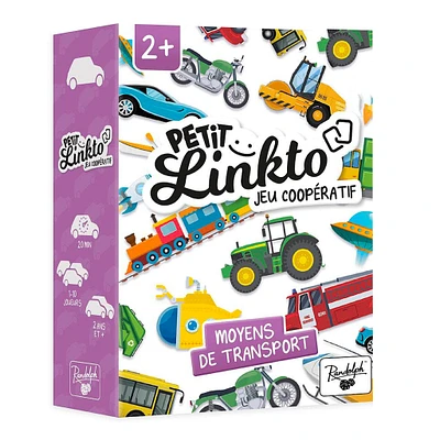 Petit Linkto Moyens de Transport Board Game 