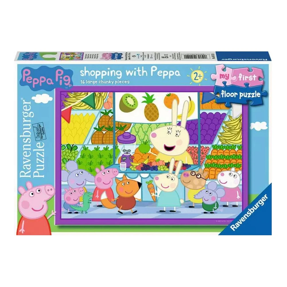 Casse-Tête 16 Pièces - Magasinage Avec Peppa Pig