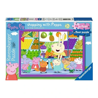 Casse-Tête 16 Pièces - Magasinage Avec Peppa Pig