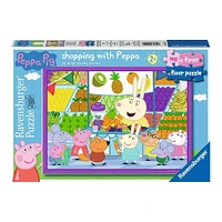 Casse-Tête 16 Pièces - Magasinage Avec Peppa Pig