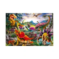 Casse-Tête Dinosaures Colorés