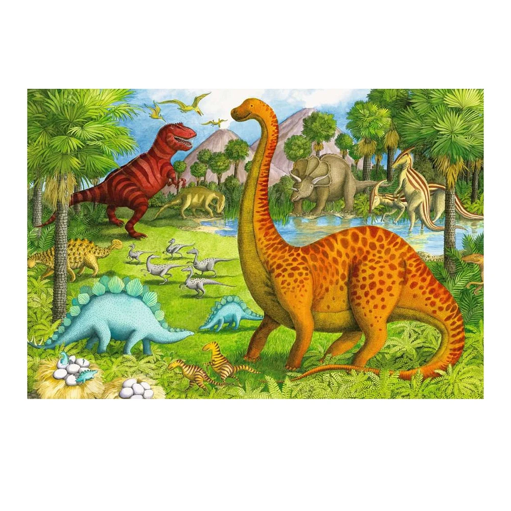 Casse-Tête de Plancher - Dinosaures