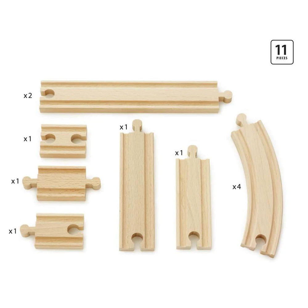 Expansion Pack Beginner - Wooden Train Track