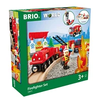 Rescue Firefighter Set - 18-Piece Train Toy