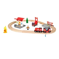 Rescue Firefighter Set - 18-Piece Train Toy