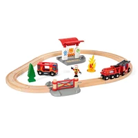 Rescue Firefighter Set - 18-Piece Train Toy