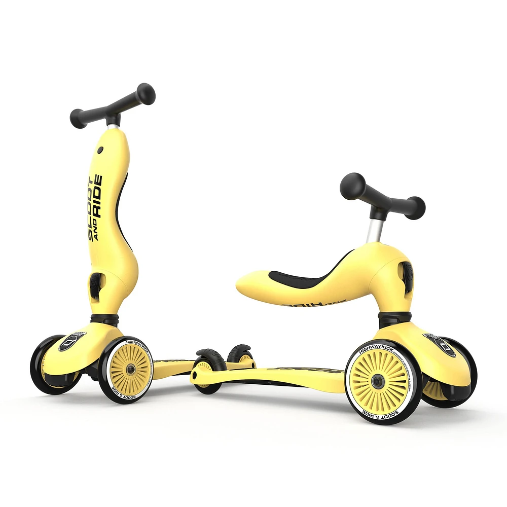 Trottinette 2-1 Steel Citron
