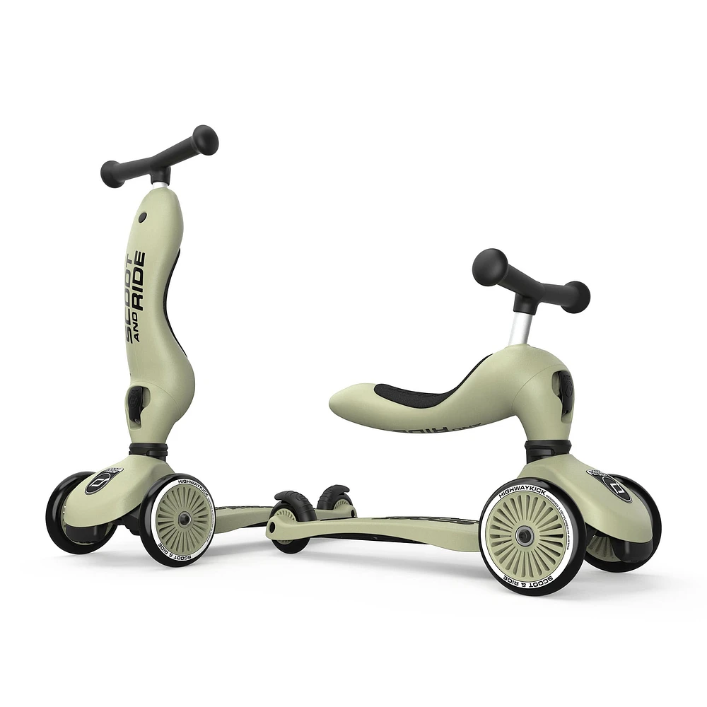 Kickboard With Seat Ash Olive
