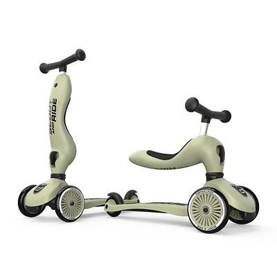 Kickboard With Seat Ash Olive