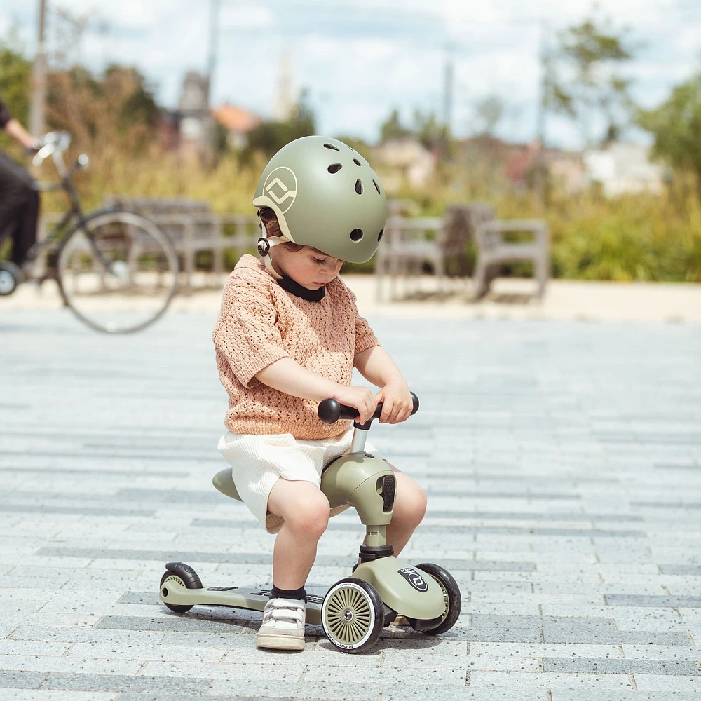 Kickboard With Seat Ash Olive