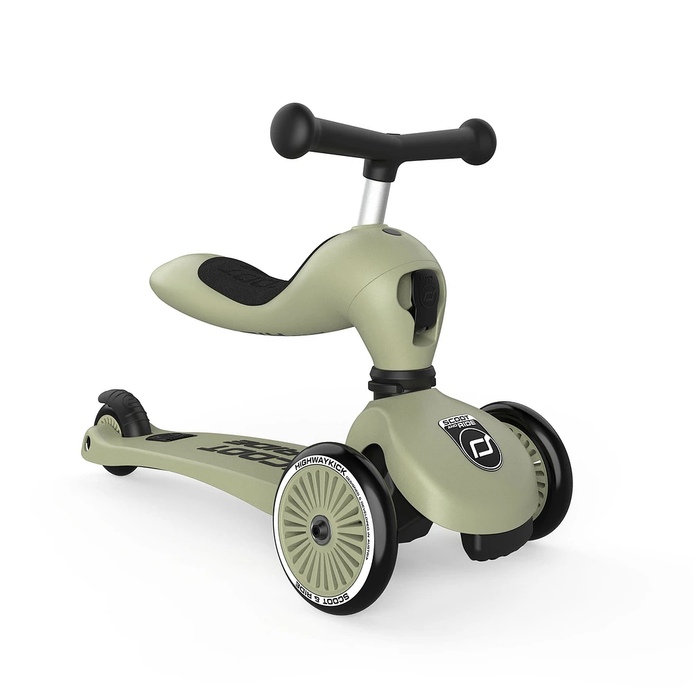 Kickboard With Seat Ash Olive