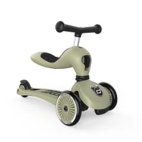 Kickboard With Seat Ash Olive