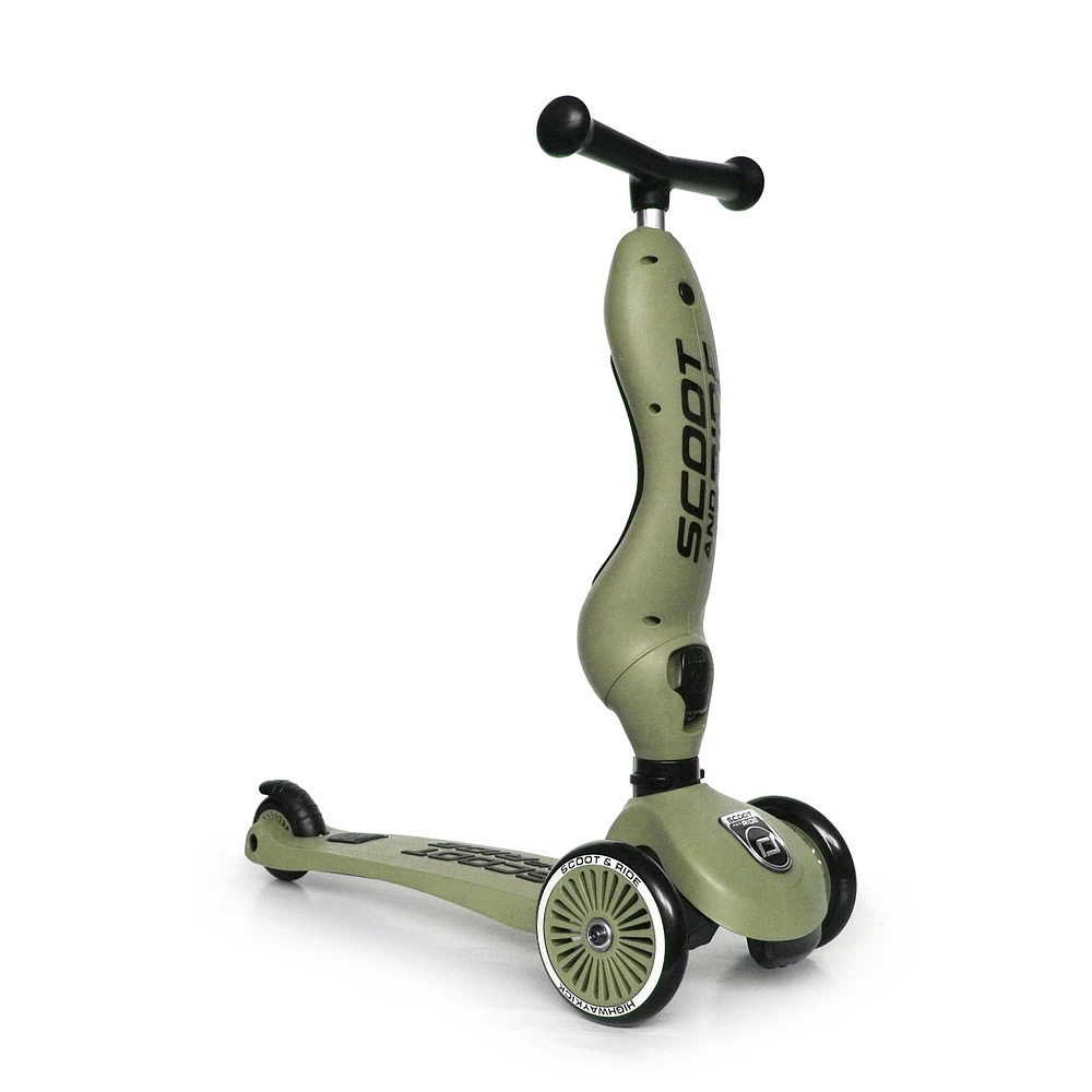 Kickboard With Seat Ash Olive
