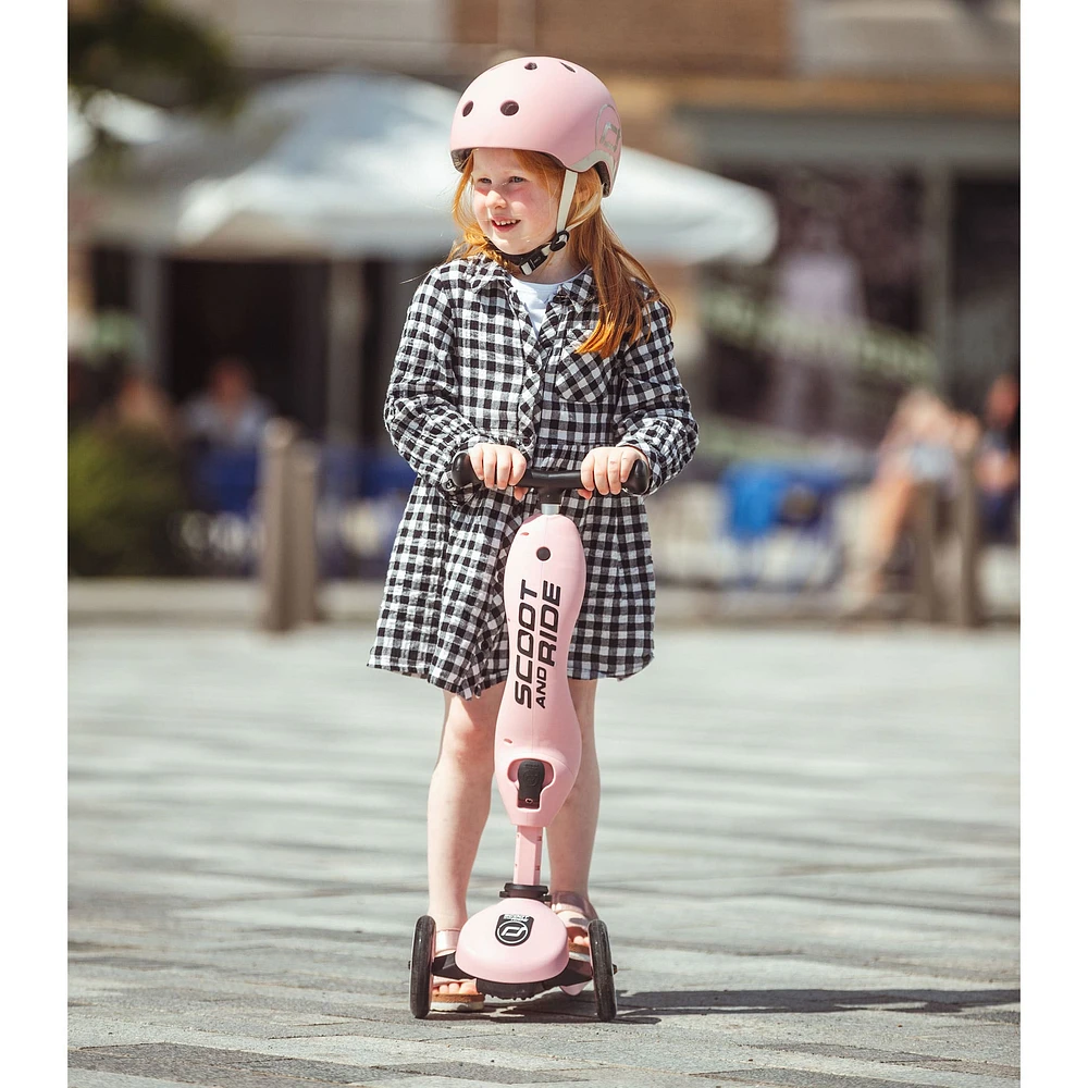 Kickboard With Seat Pink