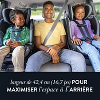 Siège d’Auto 2-en-1 Rotatif Slim Revolve 360 GOLD avec SensorSafe - Noir