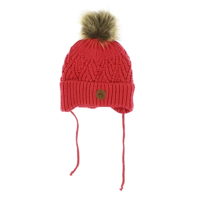 Pompom Knit Beanie 12-24m