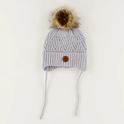 Pompom Knit Beanie 2-14y
