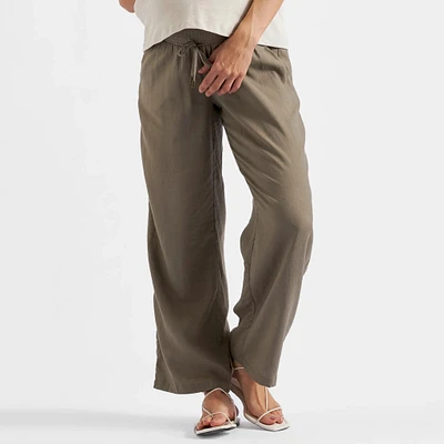 Pantalon Lin Coupe Large Indie